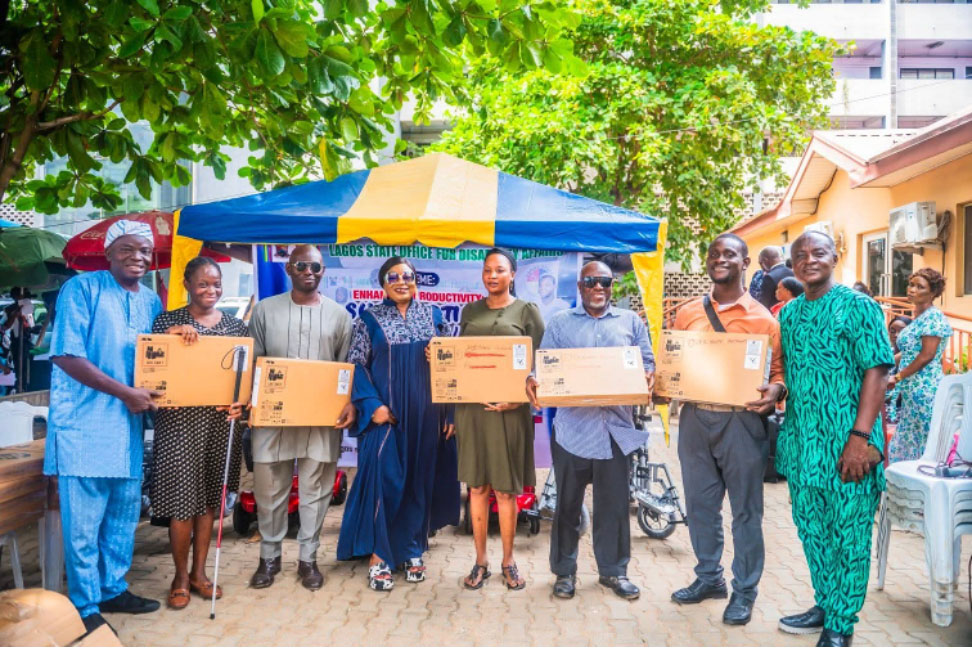 LASODA EMPOWERS CIVIL SERVANTS WITH DISABILITIES WITH WORK TOOLS TO ENHANCE PRODUCTIVITY